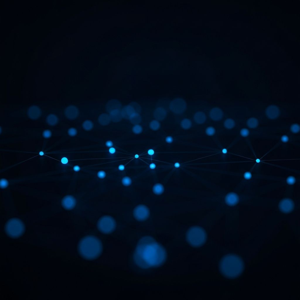 Abstract data visualization representing broken pipelines